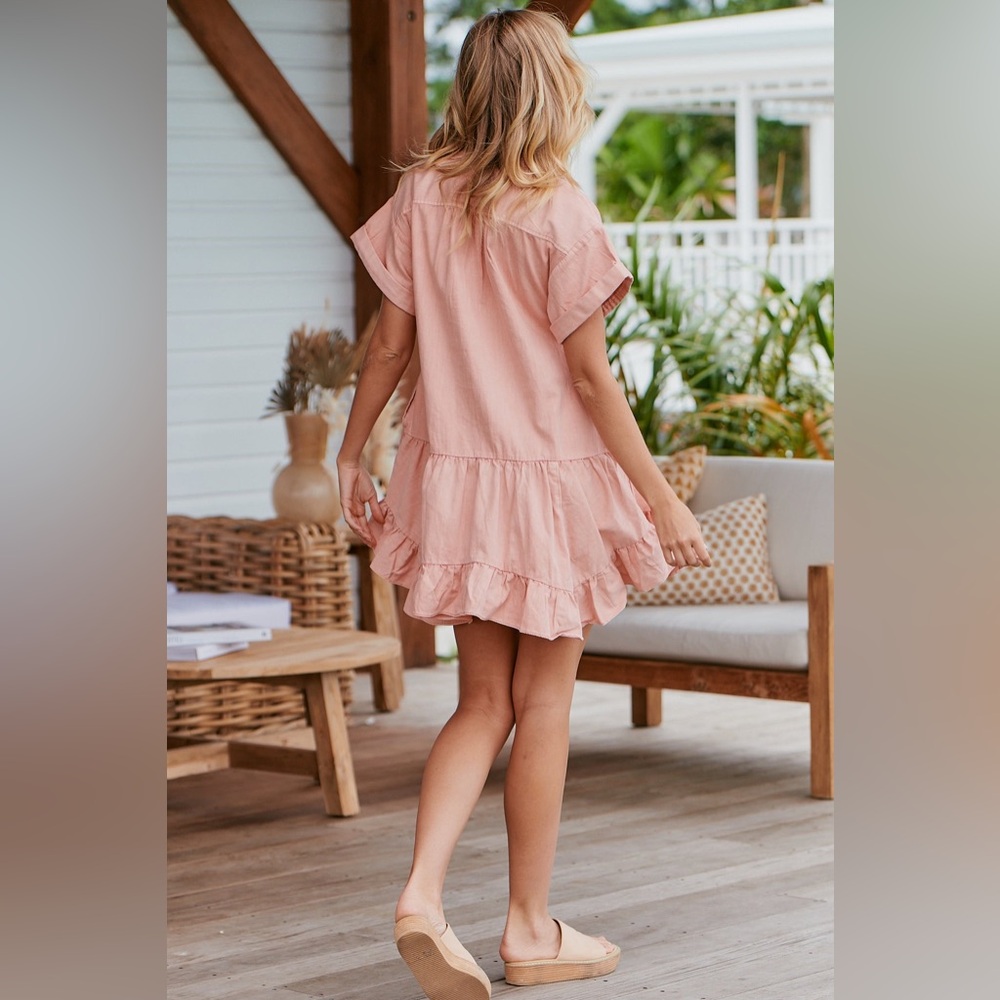 Free People AGNES DENIM DRESS- JULIET - Picture 2 of 13